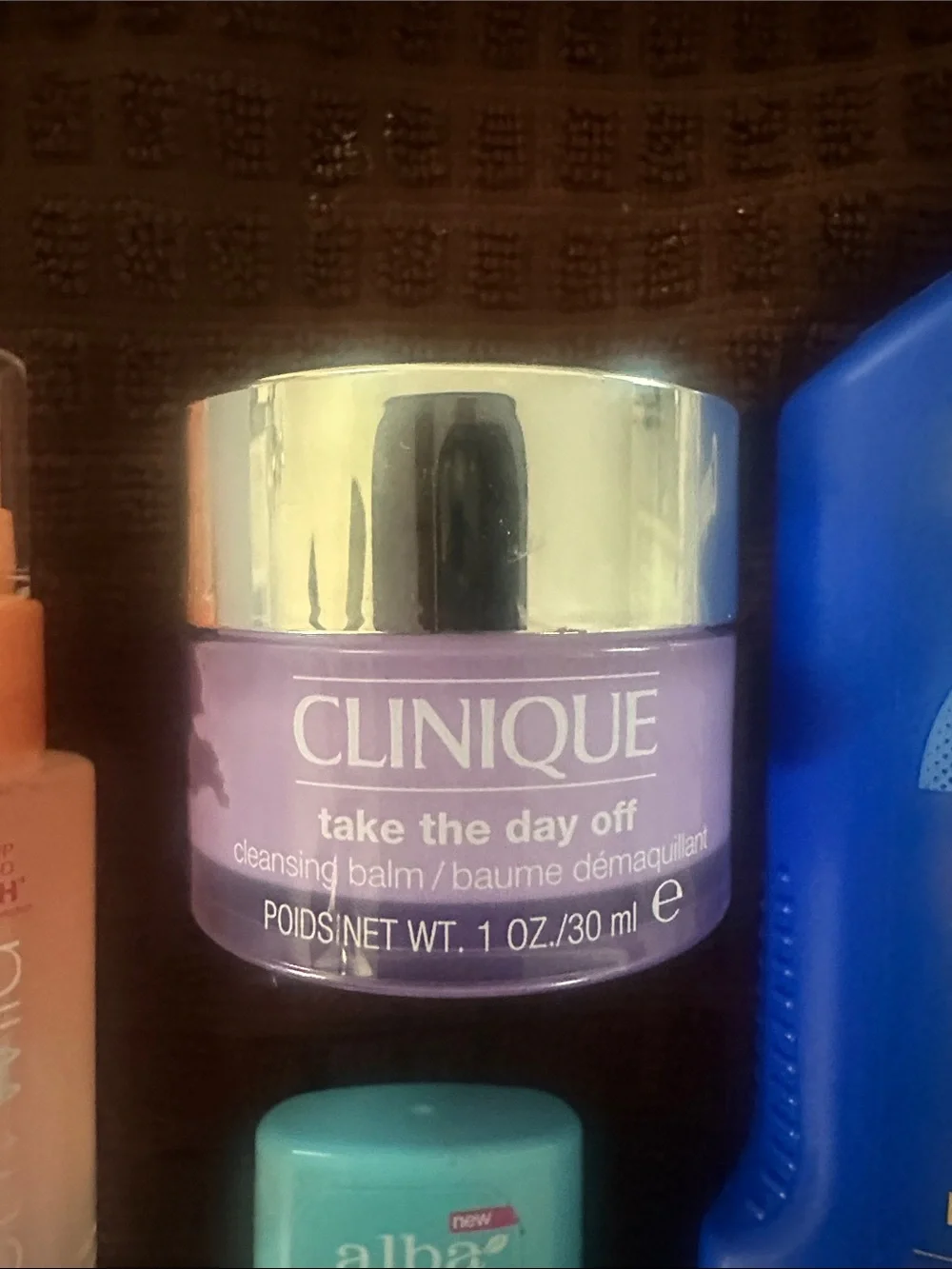 Clinique Take The Day Off Cleansing Balm - Lavender Purple Jar